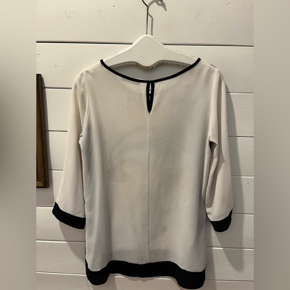 Floral Contrast Blouse – Rinascimento – Made in Italy size M - Picture 8 of 10